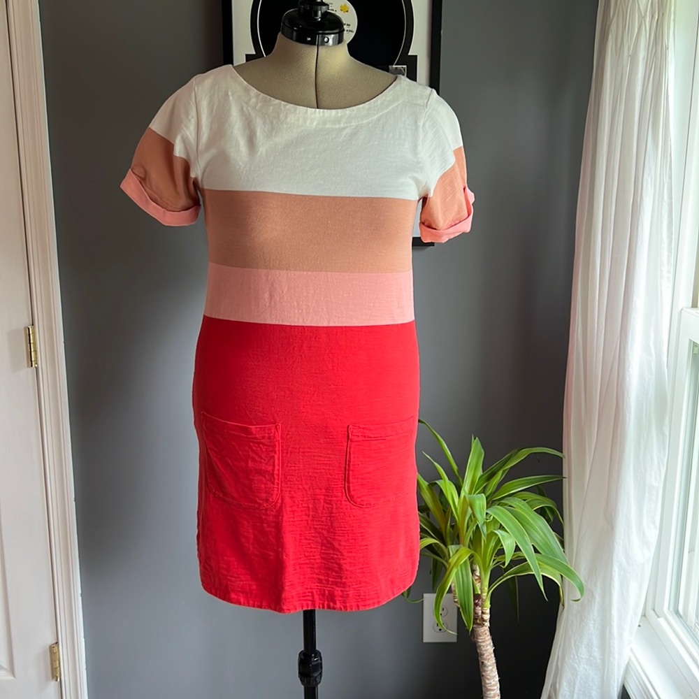 J.Crew: Boating Day shift dress. Perfect condition.